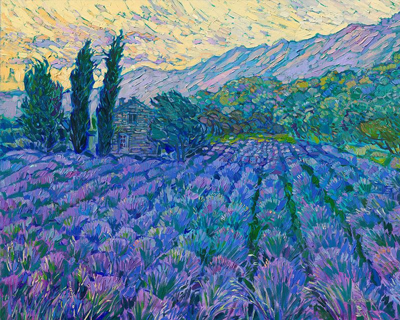 "Provence Lavender" 16x20 Paper Print